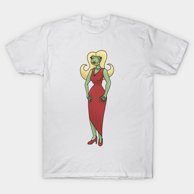 Drag Frog T-Shirt by ceolsonart